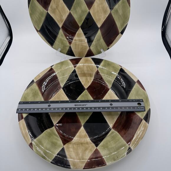 Tabletops Unlimited Harlequin Black 4 Piece Place Setting - Picture 6 of 8